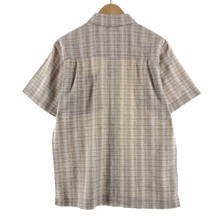 Patagonia Short Sleeve Check Shirt Men's M /eaa371412