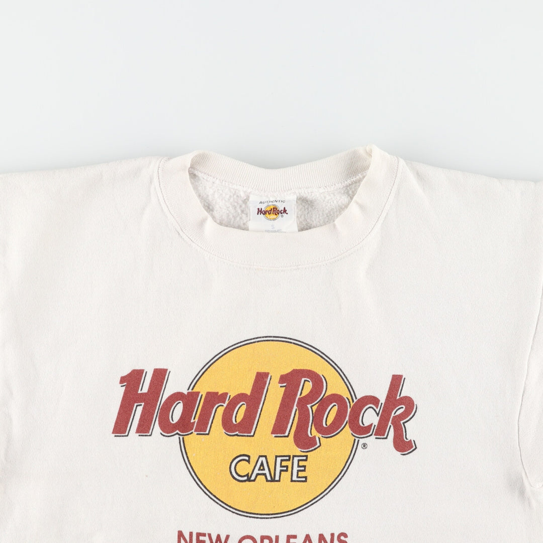 90'S Hard Rock Cafe New Orleans Advertising Sweatshirt, Men's S, Vintage /eaa371799