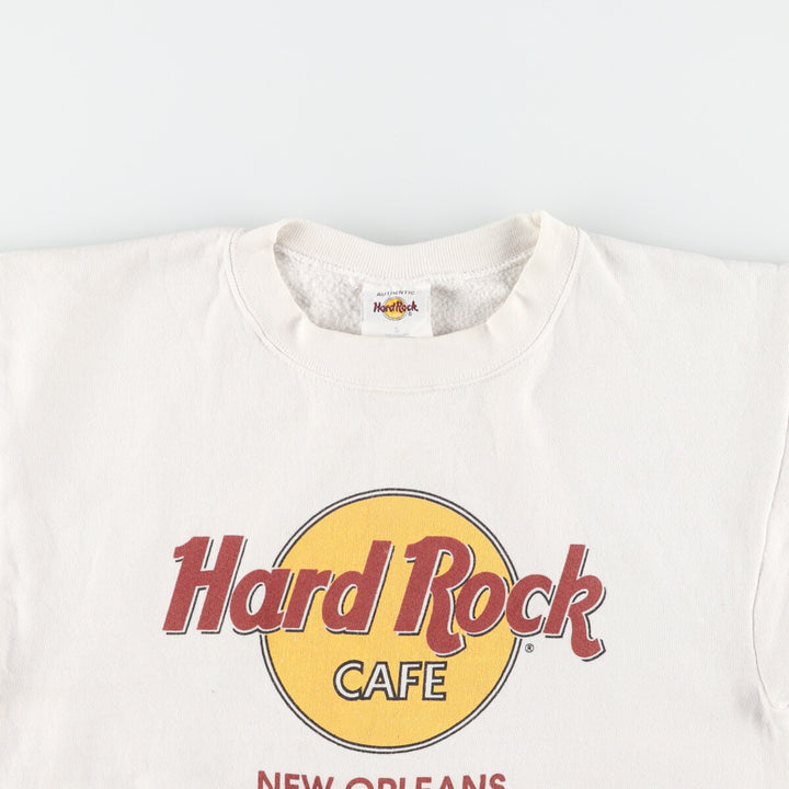 90'S Hard Rock Cafe New Orleans Advertising Sweatshirt, Men's S, Vintage /eaa371799