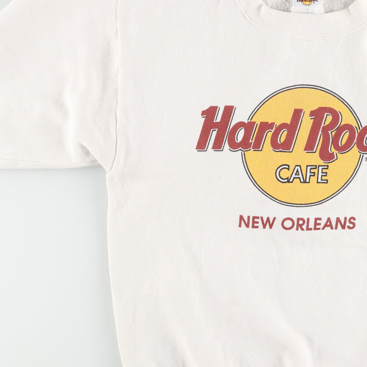 90'S Hard Rock Cafe New Orleans Advertising Sweatshirt, Men's S, Vintage /eaa371799