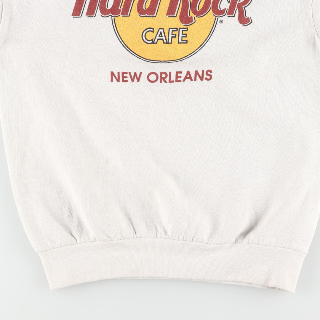 90'S Hard Rock Cafe New Orleans Advertising Sweatshirt, Men's S, Vintage /eaa371799