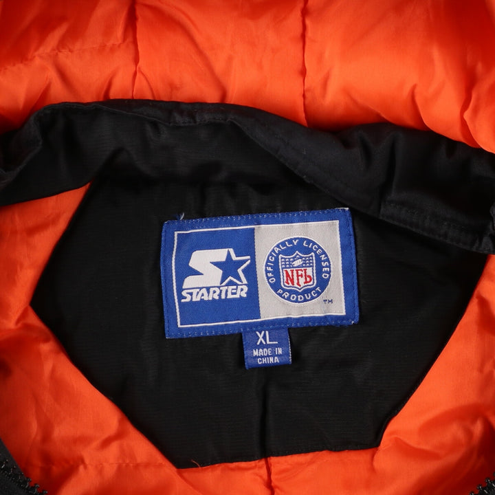 Starter NFL CINCINNATI BENGALS Cincinnati Bengals Hooded Padded Jacket Men's XL /eaa372172