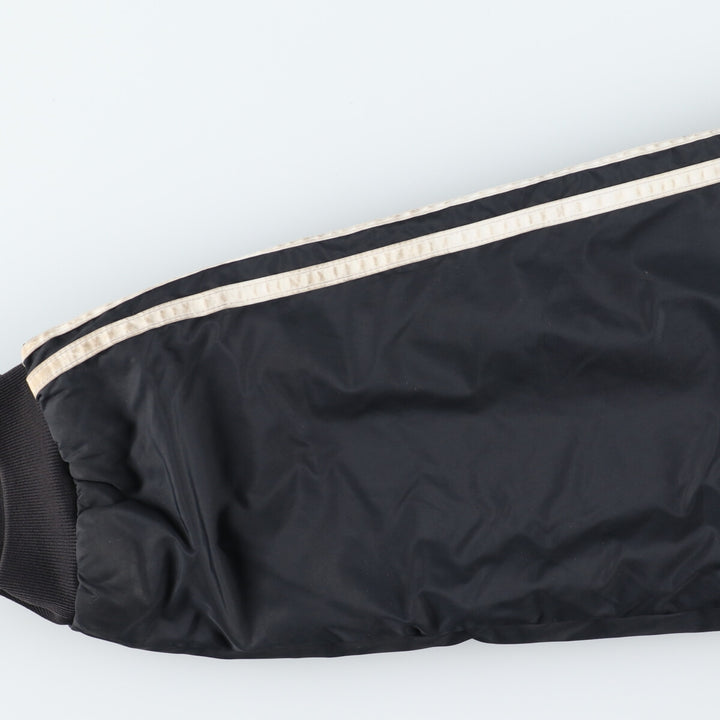 90'S Adidas Reversible Nylon x Fleece Hoodie Men's L Vintage /eaa372174