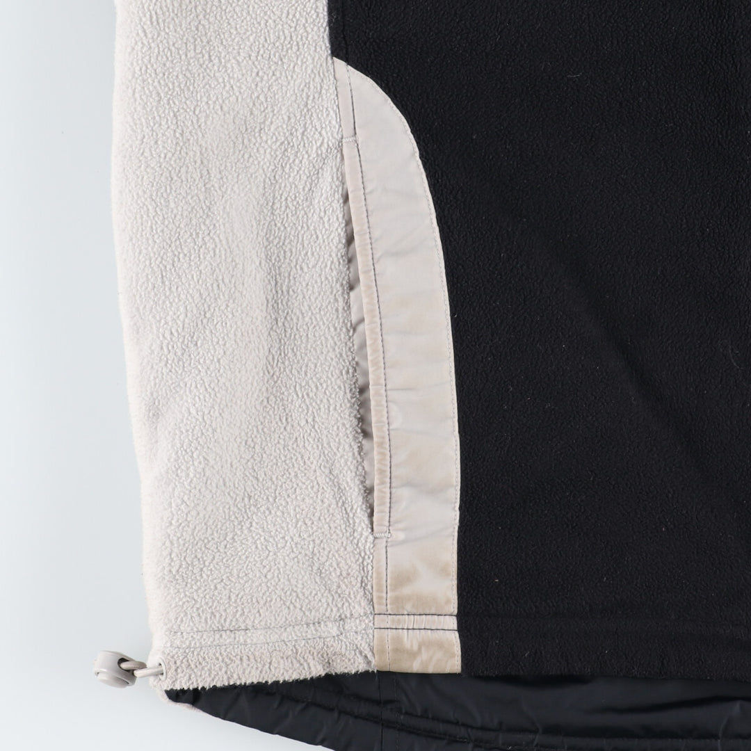 90'S Adidas Reversible Nylon x Fleece Hoodie Men's L Vintage /eaa372174