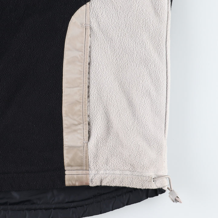 90'S Adidas Reversible Nylon x Fleece Hoodie Men's L Vintage /eaa372174