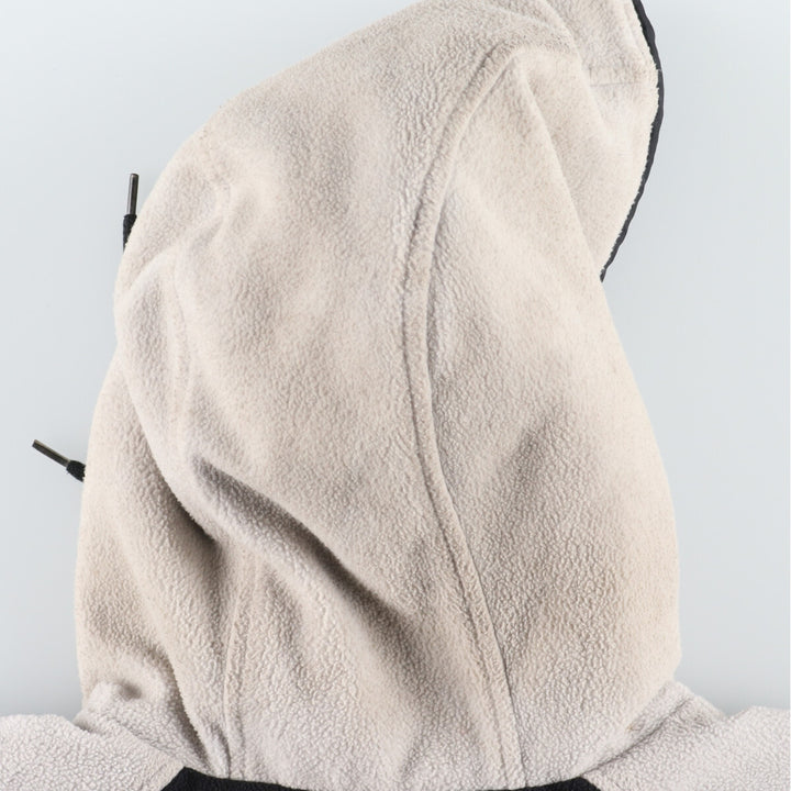 90'S Adidas Reversible Nylon x Fleece Hoodie Men's L Vintage /eaa372174