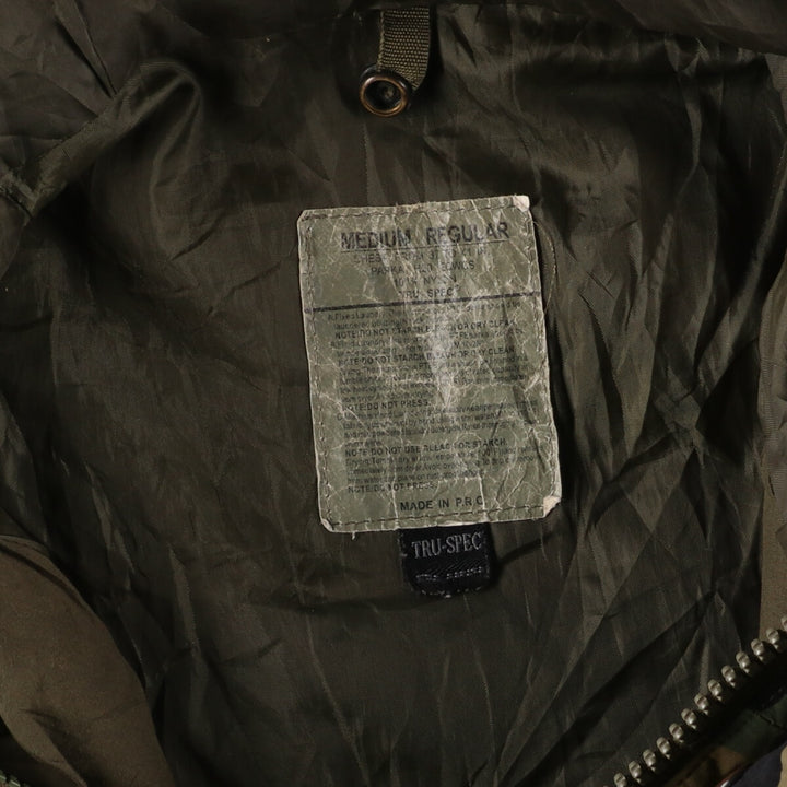 Civilian Woodland Camo Camouflage Pattern Military Jacket MEDIUM REGULAR Men's L /eaa372219