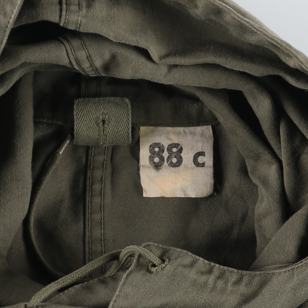 Authentic French military M-64 military field coat 88C men's M vintage / eaa372413