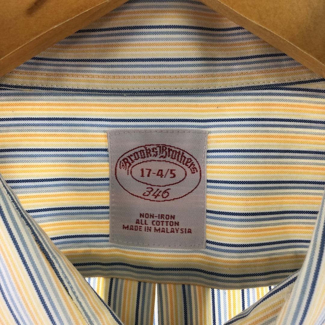 Brooks Brothers Est.1818 Long Sleeve Cotton Striped Shirt Men's XL /eaa372576