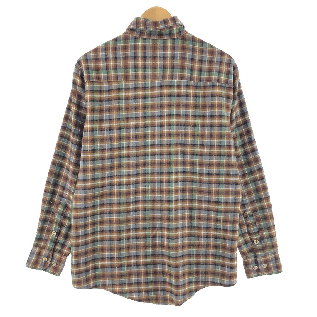 STJOHNSBAY Long Sleeve Flannel Shirt Men's M /eaa372577