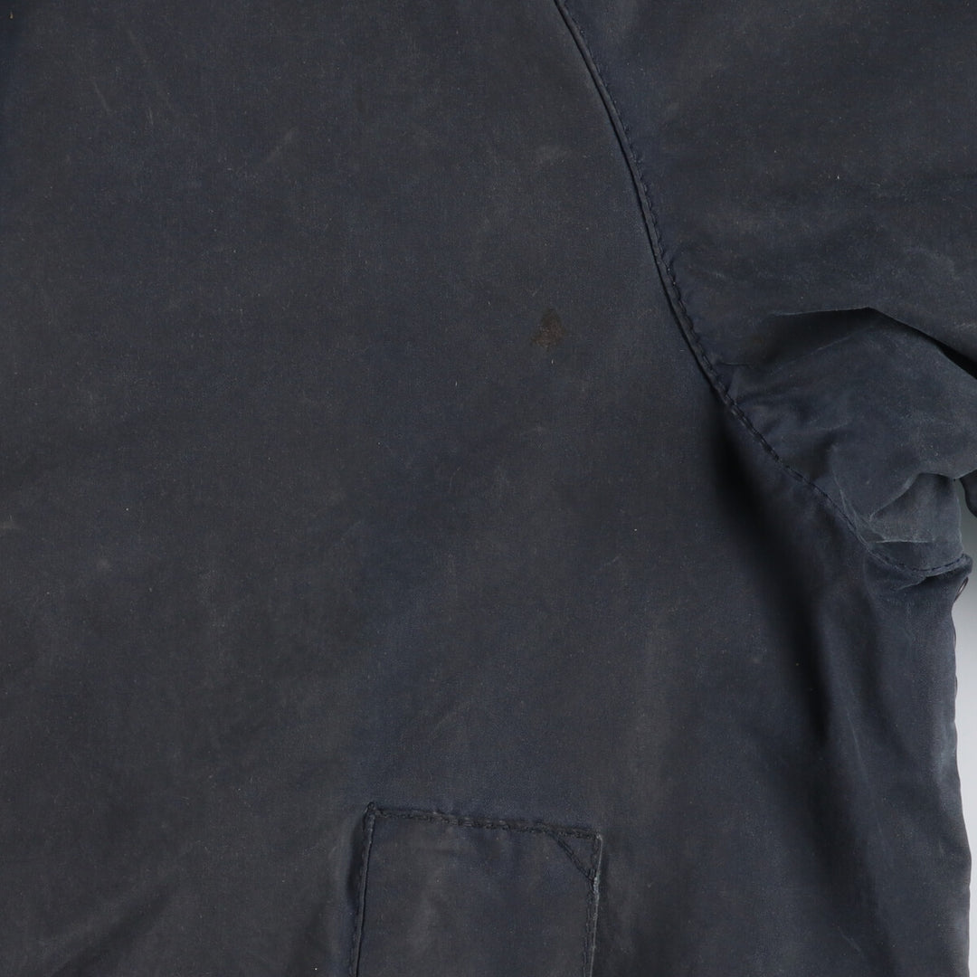 90'S Barbour BEAUFORT 3 Warrant Oiled Hunting Jacket Made in England C46 Men's XL /eaa372649