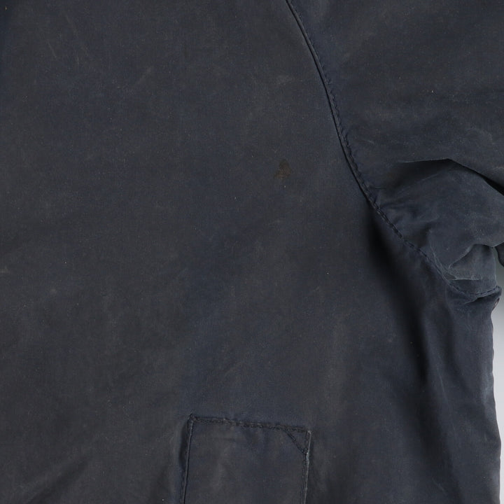 90'S Barbour BEAUFORT 3 Warrant Oiled Hunting Jacket Made in England C46 Men's XL /eaa372649