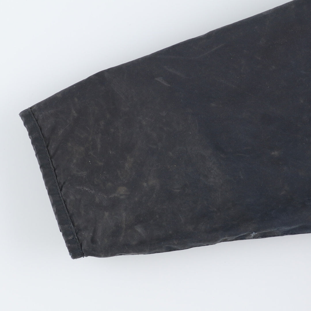 90'S Barbour BEAUFORT 3 Warrant Oiled Hunting Jacket Made in England C46 Men's XL /eaa372649