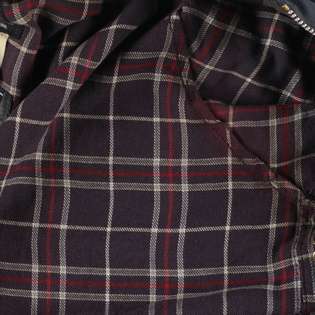 90'S Barbour BEAUFORT 3 Warrant Oiled Hunting Jacket Made in England C46 Men's XL /eaa372649