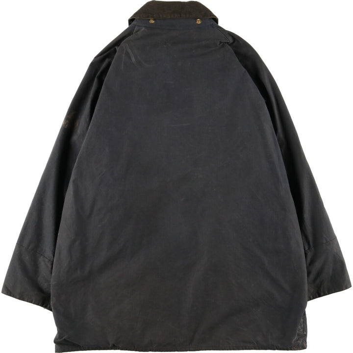 90'S Barbour Beaufort Old 3 Warrant Oiled Hunting Jacket Made in England C46 Men's XL Vintage /eaa372650