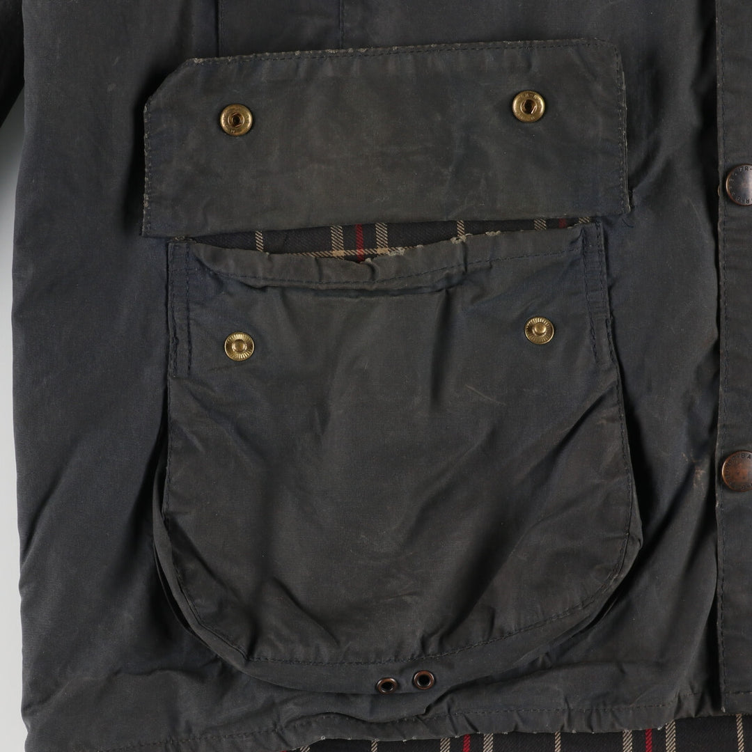 90'S Barbour Beaufort Old 3 Warrant Oiled Hunting Jacket Made in England C46 Men's XL Vintage /eaa372650