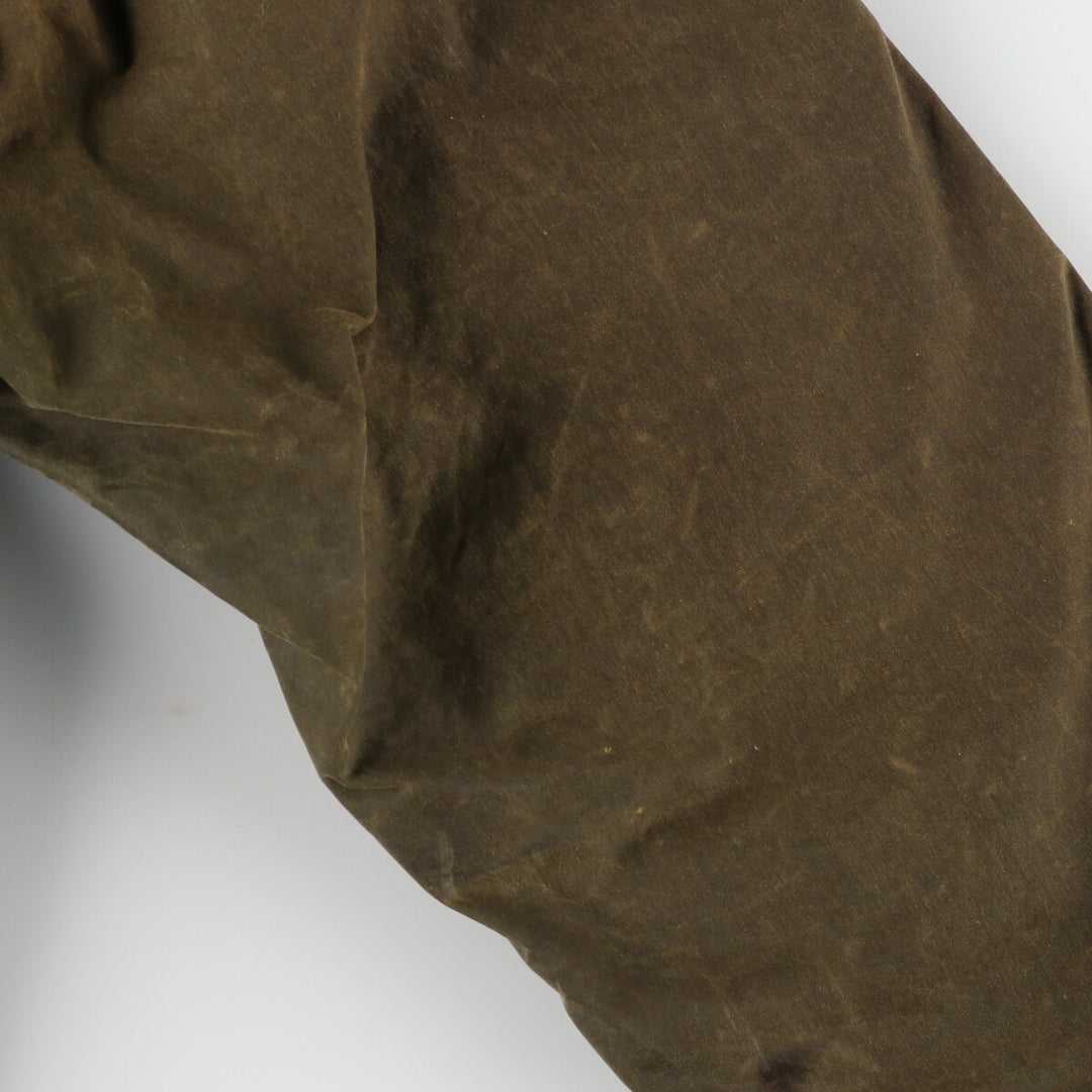 80'S Barbour BORDER Old 3 Warrant Waxed Cotton Oiled Jacket Made in England C40 Men's M /eaa372657