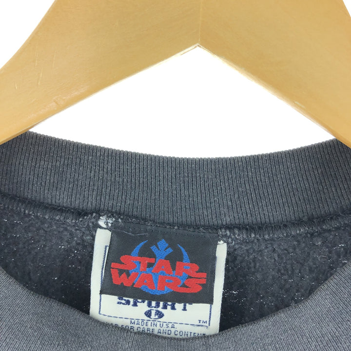 90'S Lee Star Wars Movie Character Sweatshirt, Made in USA, Men's L /eaa372776