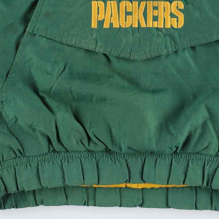 90'S Starter NFL GREEN BAY PACKERS Padded Hoodie Men's L Vintage /eaa372888