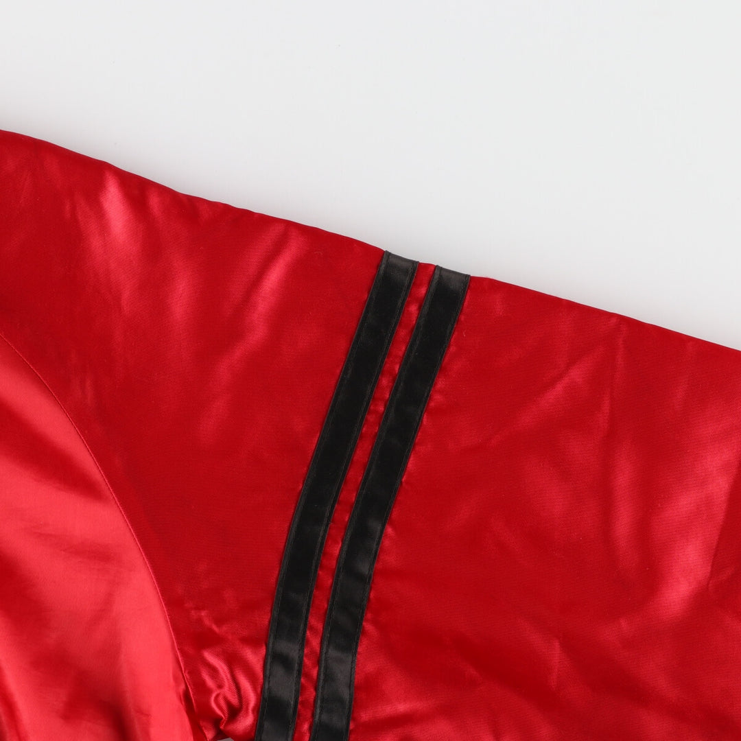 90'S NBA Chicago Bulls Nylon Stadium Jacket Award Jacket Varsity Jacket Men's S Vintage /eaa372889