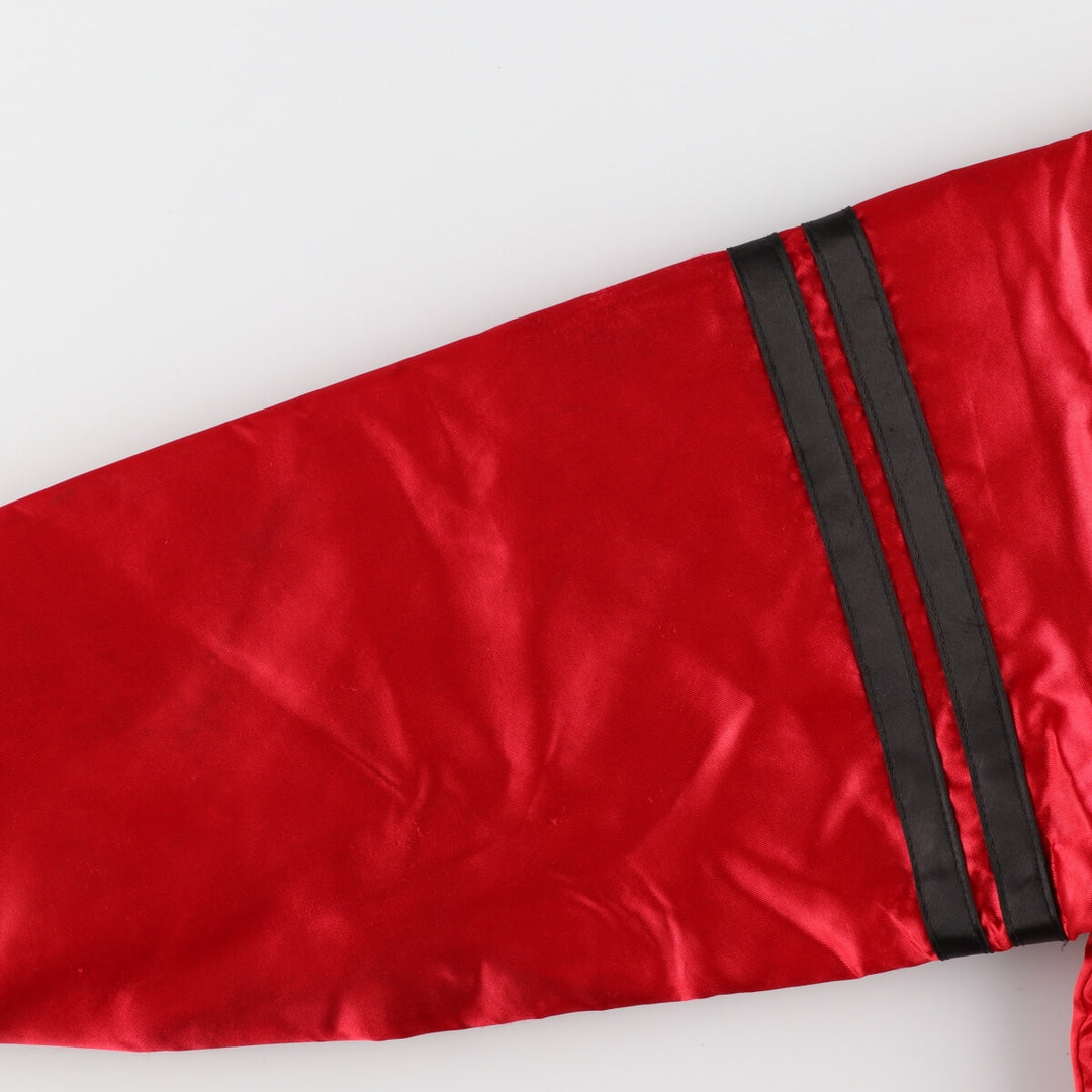 90'S NBA Chicago Bulls Nylon Stadium Jacket Award Jacket Varsity Jacket Men's S Vintage /eaa372889