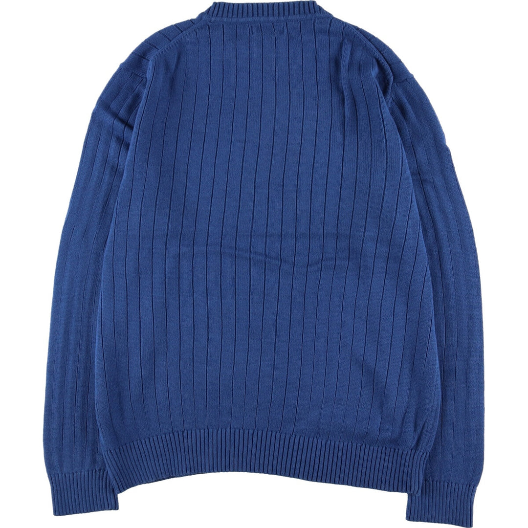 NAUTICA Ribbed Cotton Knit Sweater Men's L /eaa373042