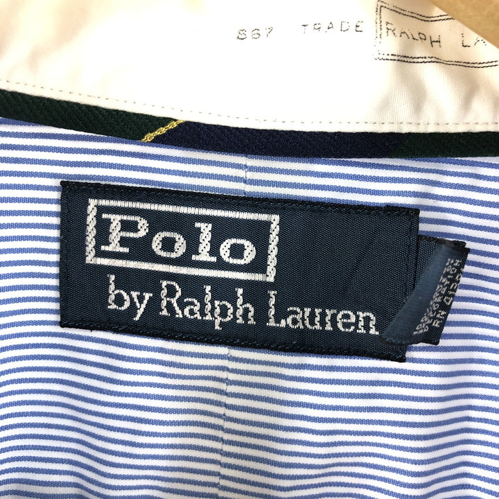 Ralph Lauren POLO by Ralph Lauren Long Sleeve Cotton Striped Shirt Men's XL /eaa373132