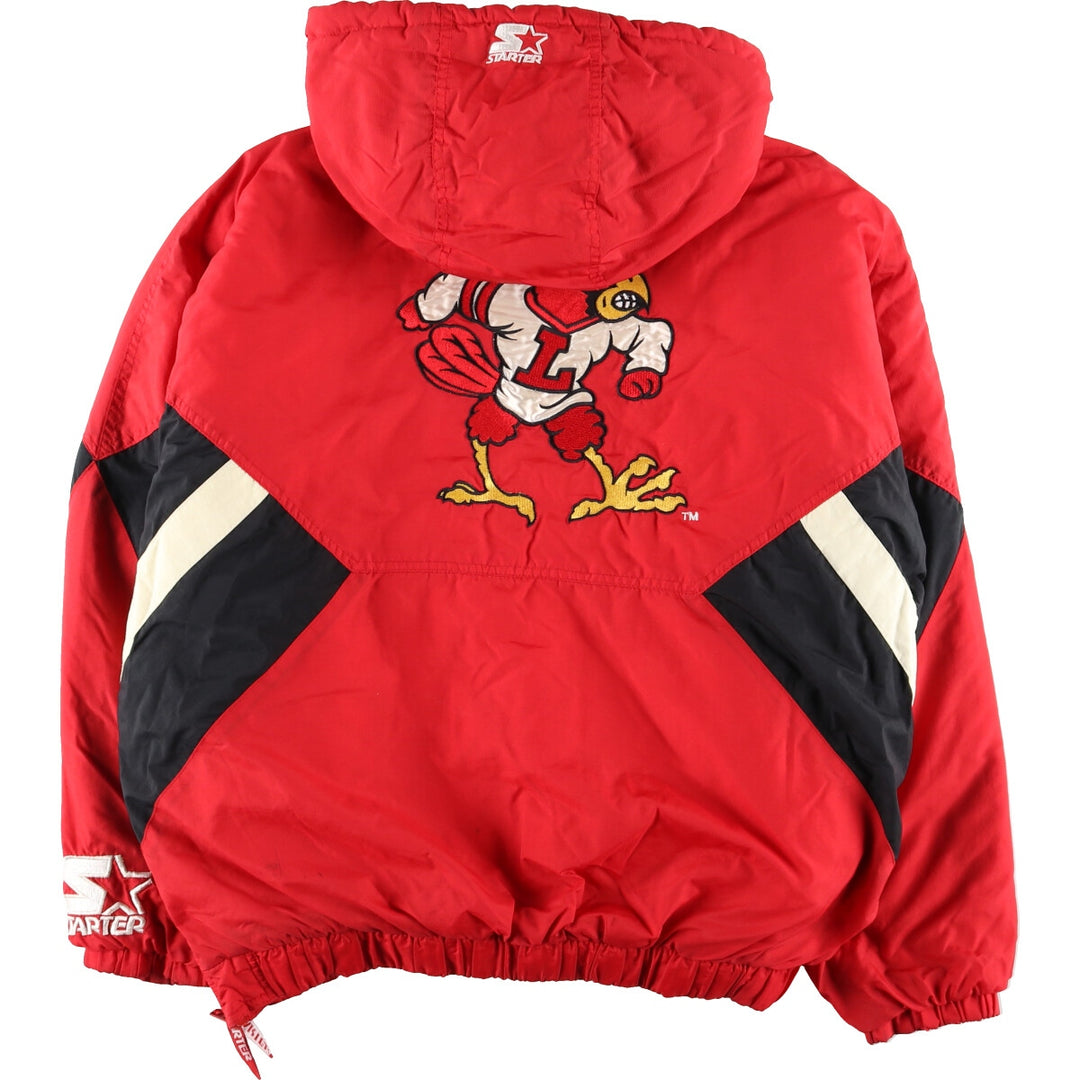 90'S Starter College Padded Hoodie Men's XL /eaa373344