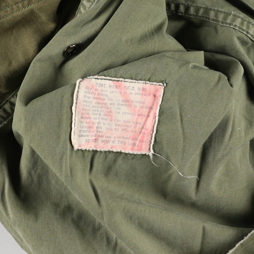 1960'S US military genuine M-65 3rd military field jacket made in USA men's M vintage /eaa373572