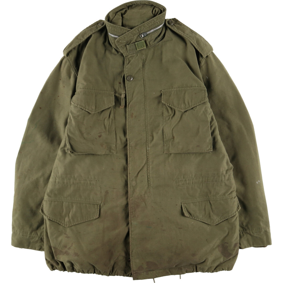 70'S US military genuine M-65 2nd military field jacket made in USA men's XL vintage /eaa373574