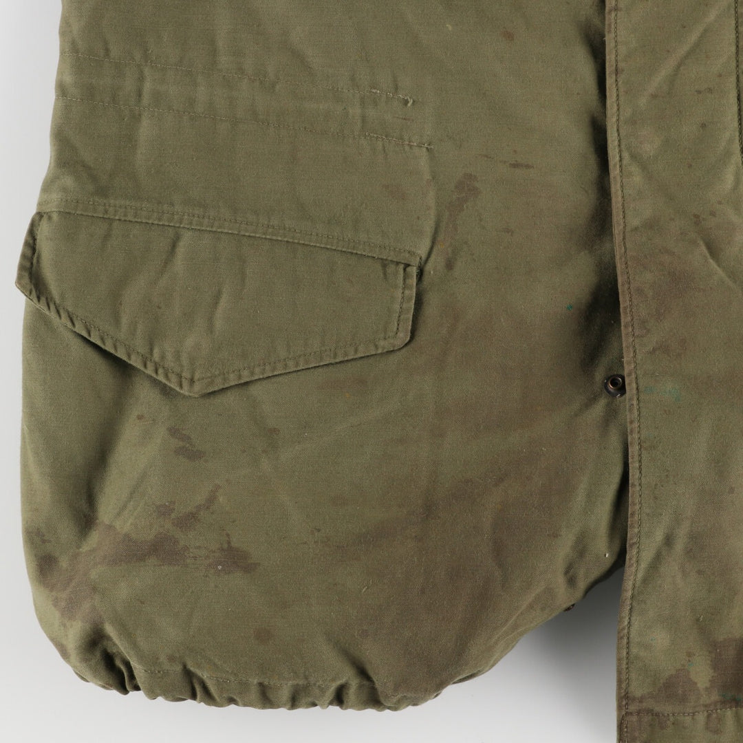 70'S US military genuine M-65 2nd military field jacket made in USA men's XL vintage /eaa373574