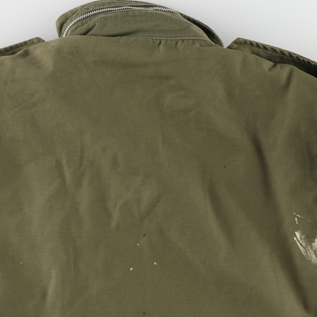 70'S US military genuine M-65 2nd military field jacket made in USA men's XL vintage /eaa373574