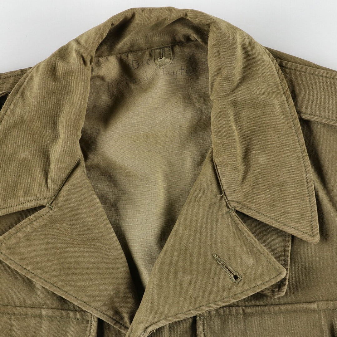 1940'S US Army M-43 Military Field Jacket, Made in USA, Men's M /eaa373578