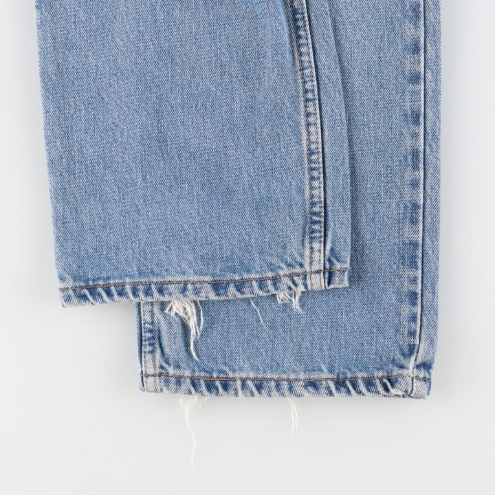 00'S Levi's 505 REGULAR FIT STRAIGHT LEG tapered jeans denim pants men's w34 / eaa373704