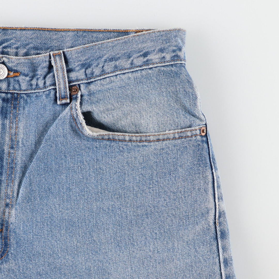 00'S Levi's 505 REGULAR FIT STRAIGHT LEG tapered jeans denim pants men's w34 / eaa373704