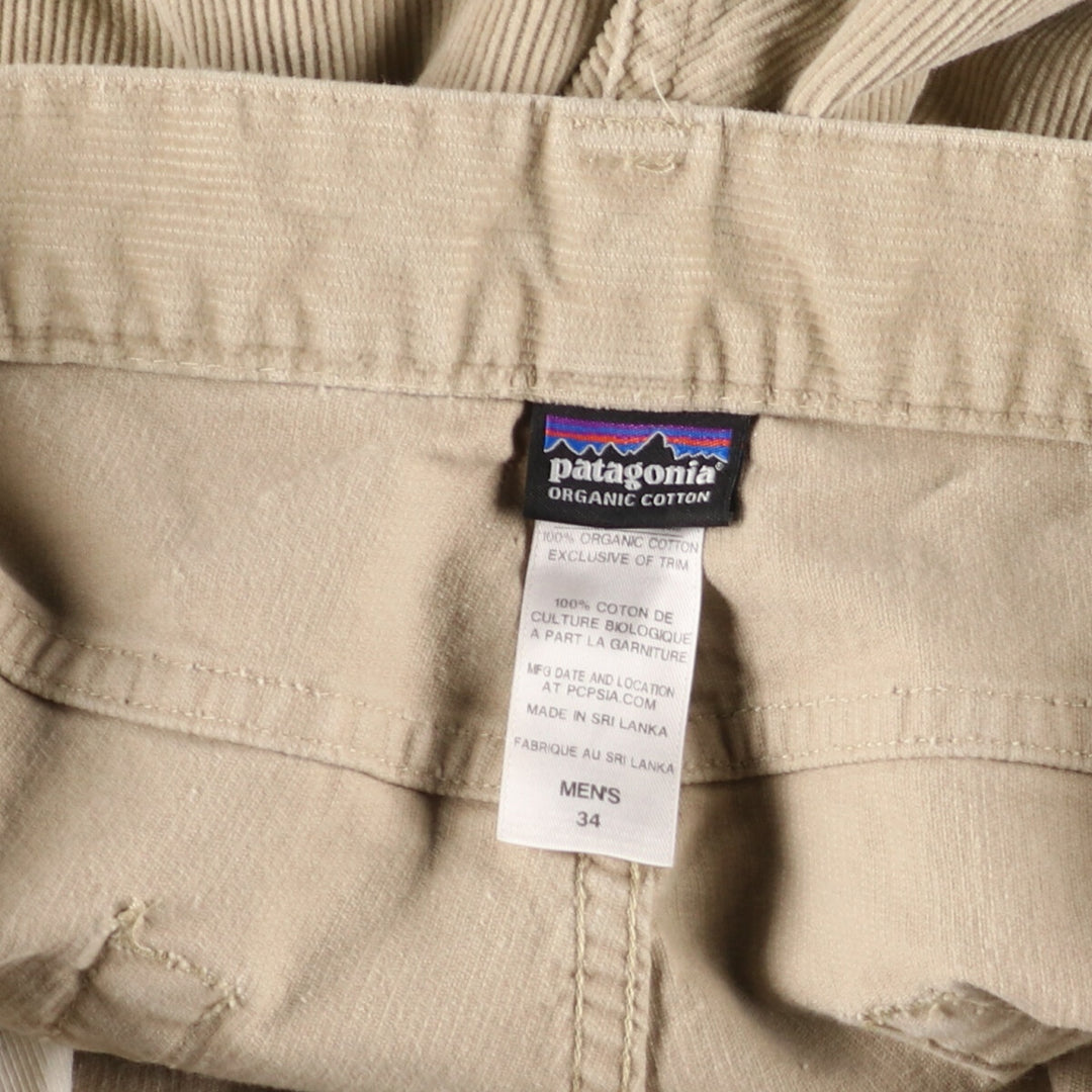 Patagonia 58226FA14 Corduroy Pants Men's W34 2014 / eaa373736