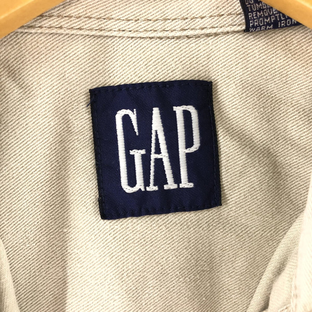 90'S GAP Old Gap Long Sleeve Button Down Shirt Men's L Vintage /eaa373831