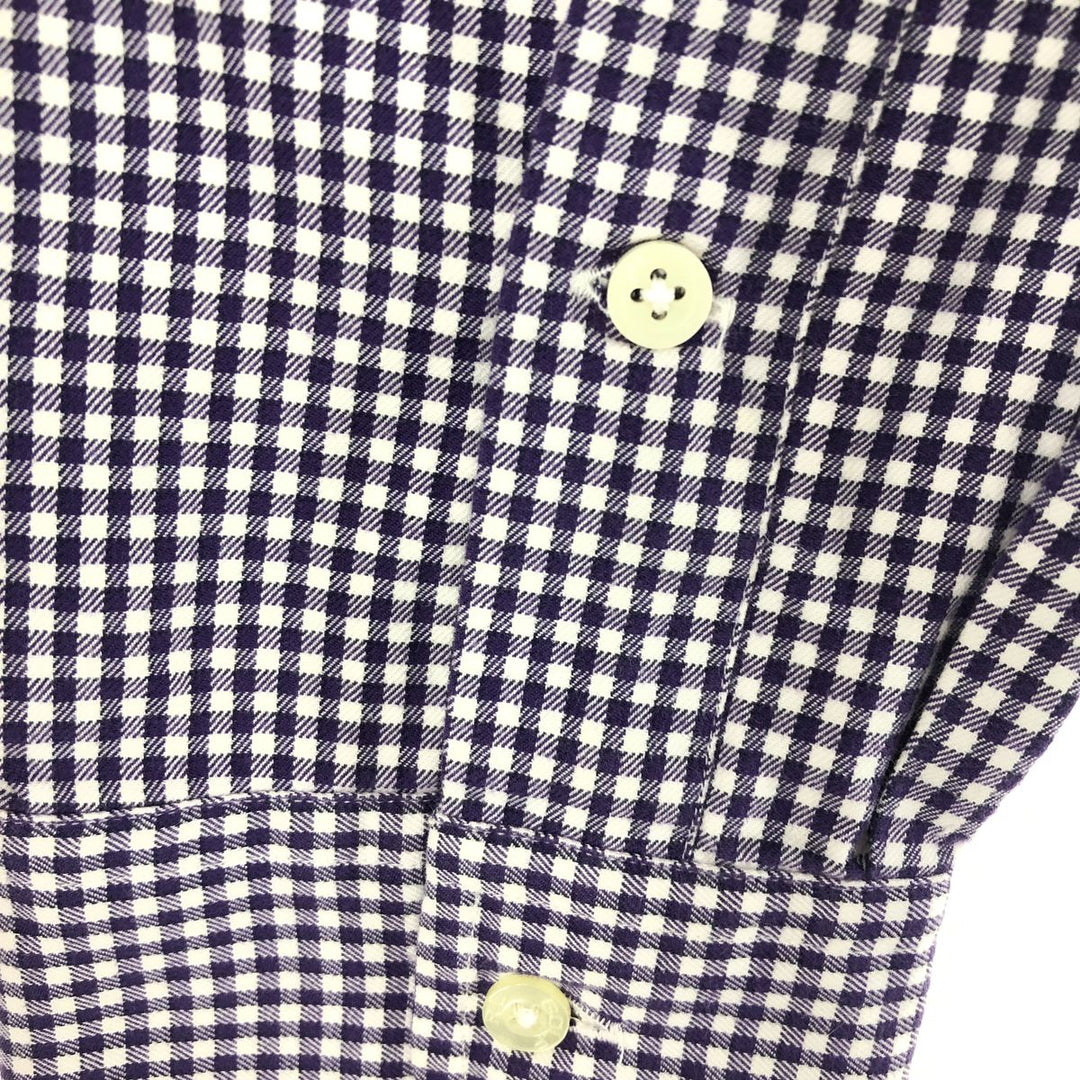 Ralph Lauren RALPH LAUREN GOLF TILDEN Gingham Check Long Sleeve Button Down Check Shirt Men's L /eaa373838