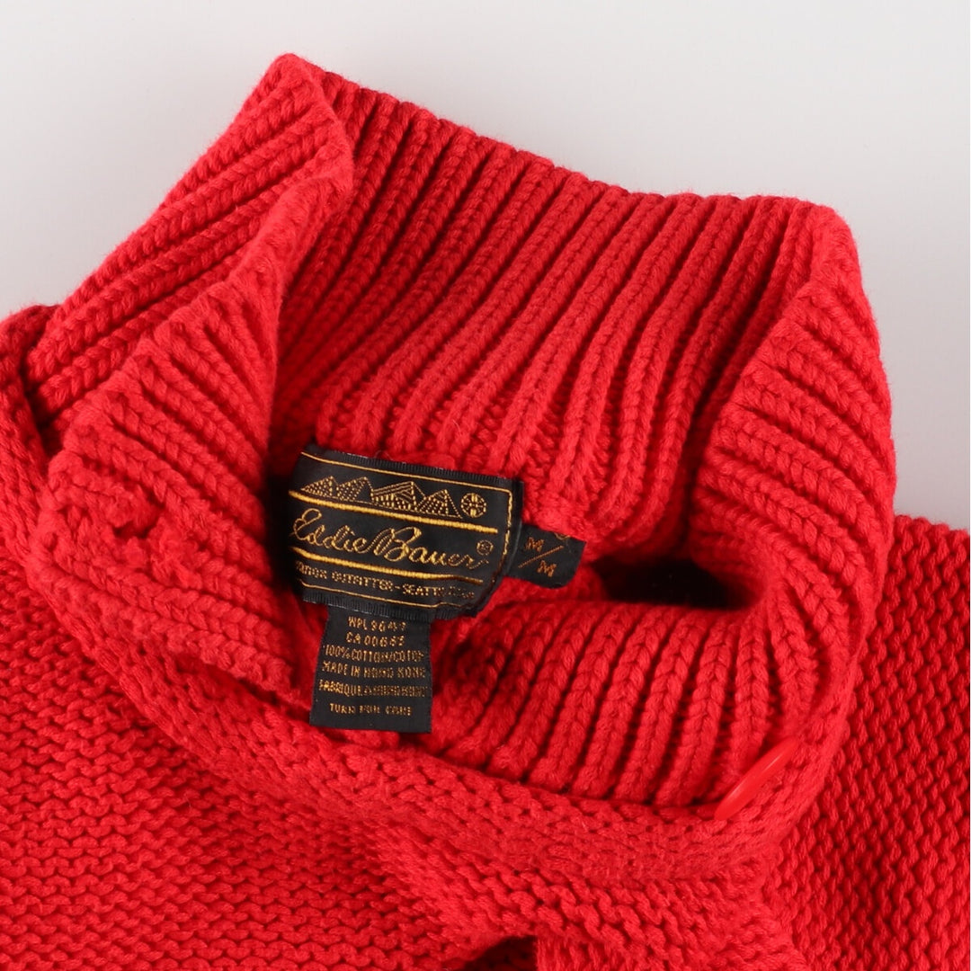 90'S Eddie Bauer Cotton Knit Sweater Women's Medium Vintage / eaa374030