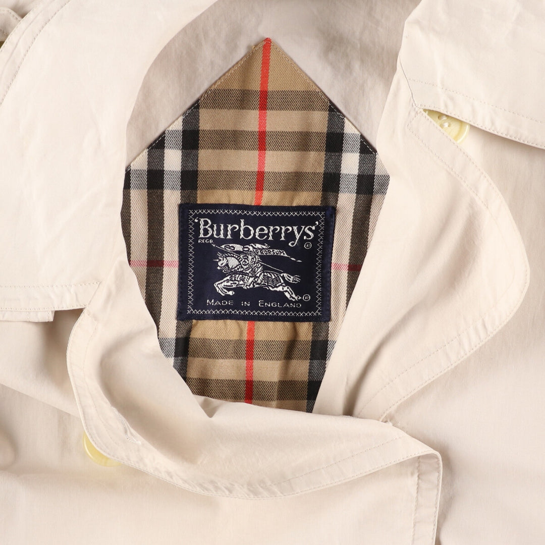 Burberry's 100% cotton trench coat made in the UK, women's XL /eaa374189