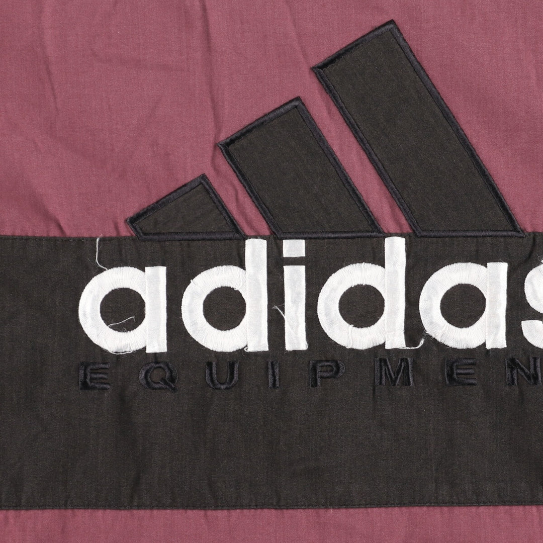 Adidas EQUIPMENT Border Pattern Embroidered Windbreaker Men's XL Vintage / eaa374191