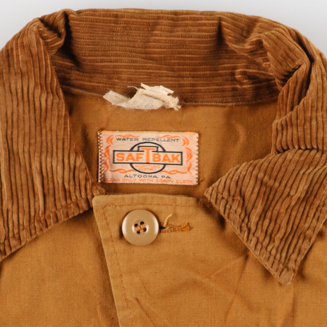 70'S SAFTBAK Hunting Jacket Men's L Vintage /eaa374331