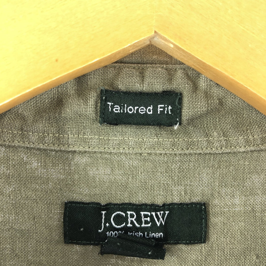 J.Crew Long Sleeve Linen Shirt Men's XL /eaa374863