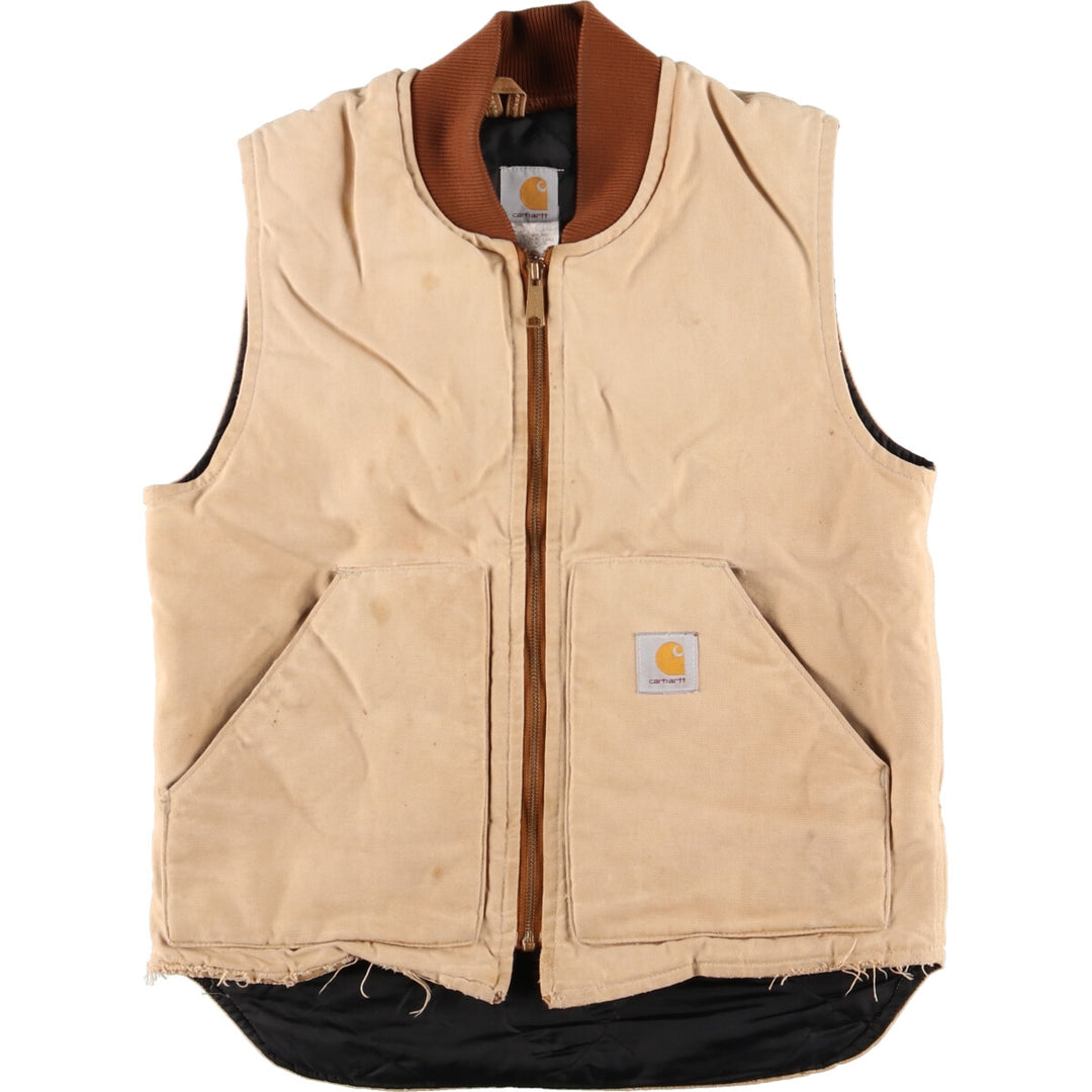 80'S Carhartt Duck Fabric Vest Made in USA Men's M Vintage /eaa374919