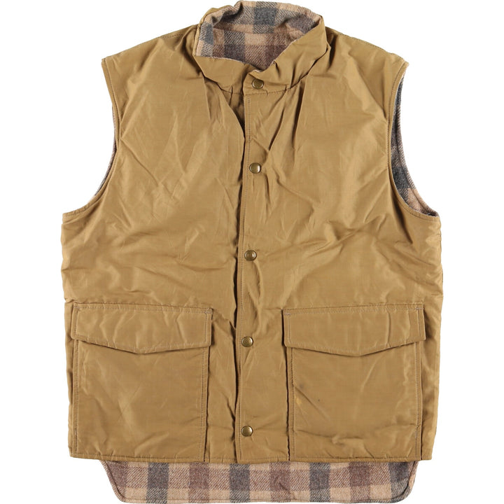 70'S WOOLRICH Reversible Vest Men's M Vintage /eaa375021