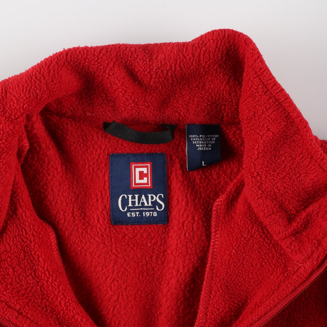 CHAPS Half Zip Fleece Pullover /eaa375265