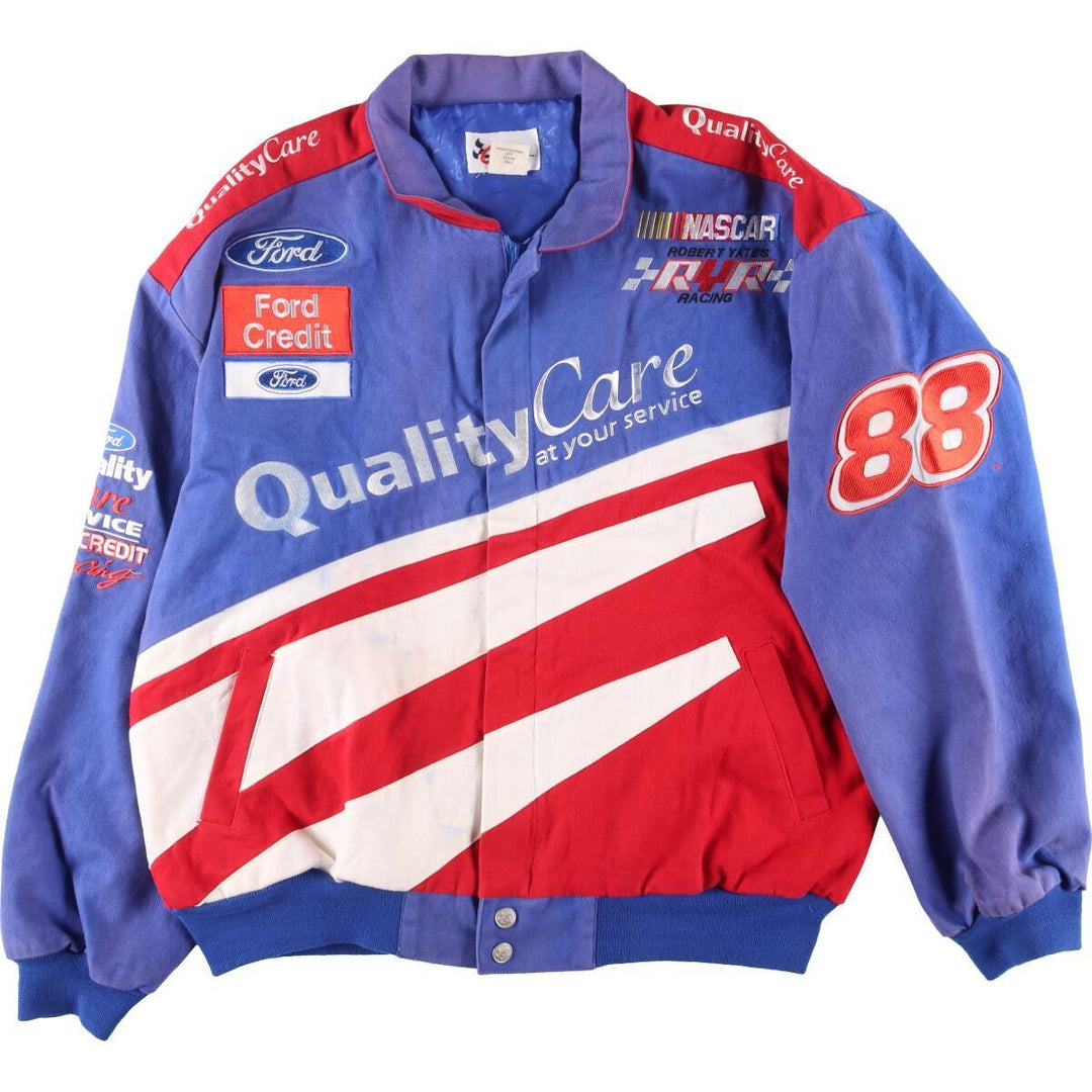 CHASE NASCAR Double-sided Embroidered Racing Jacket Men's XL /eaa375433
