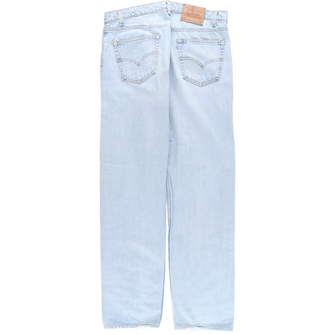 90'S Levi's 505 REGULAR FIT STRAIGHT LEG Tapered Jeans Denim Pants Made in USA Men's W36 Vintage /eaa375536