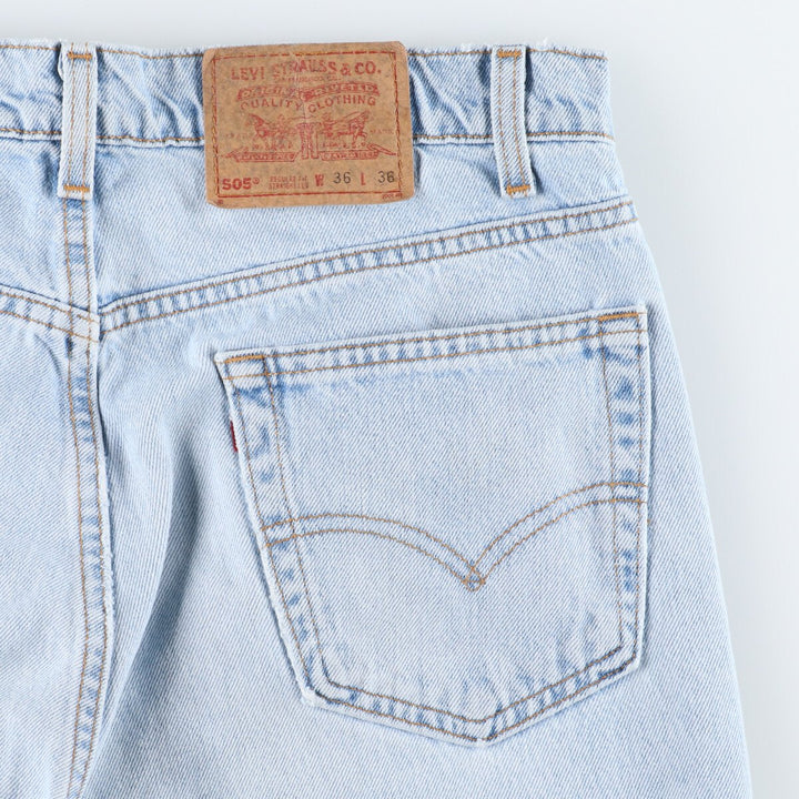 90'S Levi's 505 REGULAR FIT STRAIGHT LEG Tapered Jeans Denim Pants Made in USA Men's W36 Vintage /eaa375536