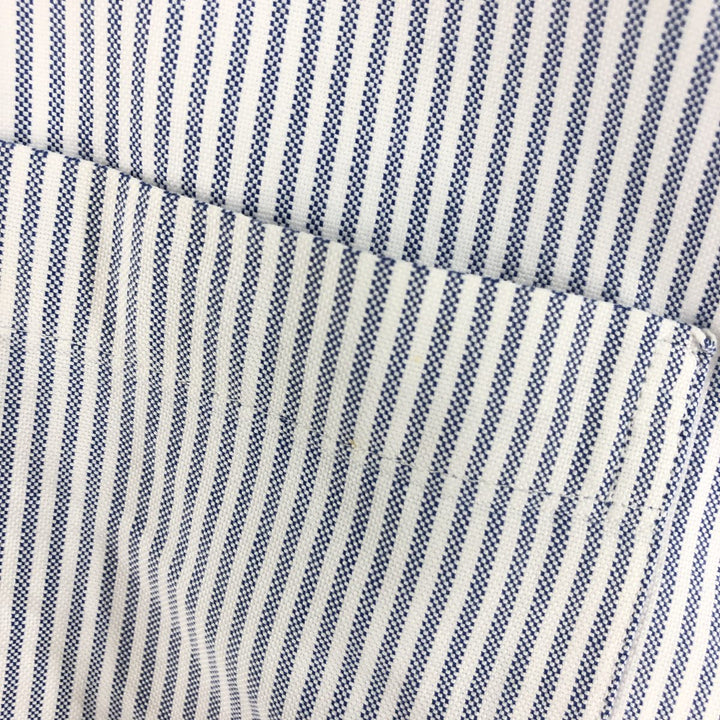 ~90'S Brooks Brothers MAKERS Oxford long sleeve button down striped shirt made in USA men's L vintage /eaa375590